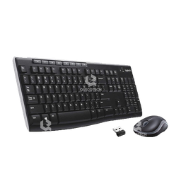 LOGITECH KEYBOARD W/MOUSE COMBO MK270, WIRELESS