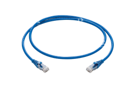 VOLTRAX PATCH CABLE CAT6 1M BLUE