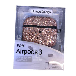 [3.6886] Airpods 3 Unique Cover, Light Brown